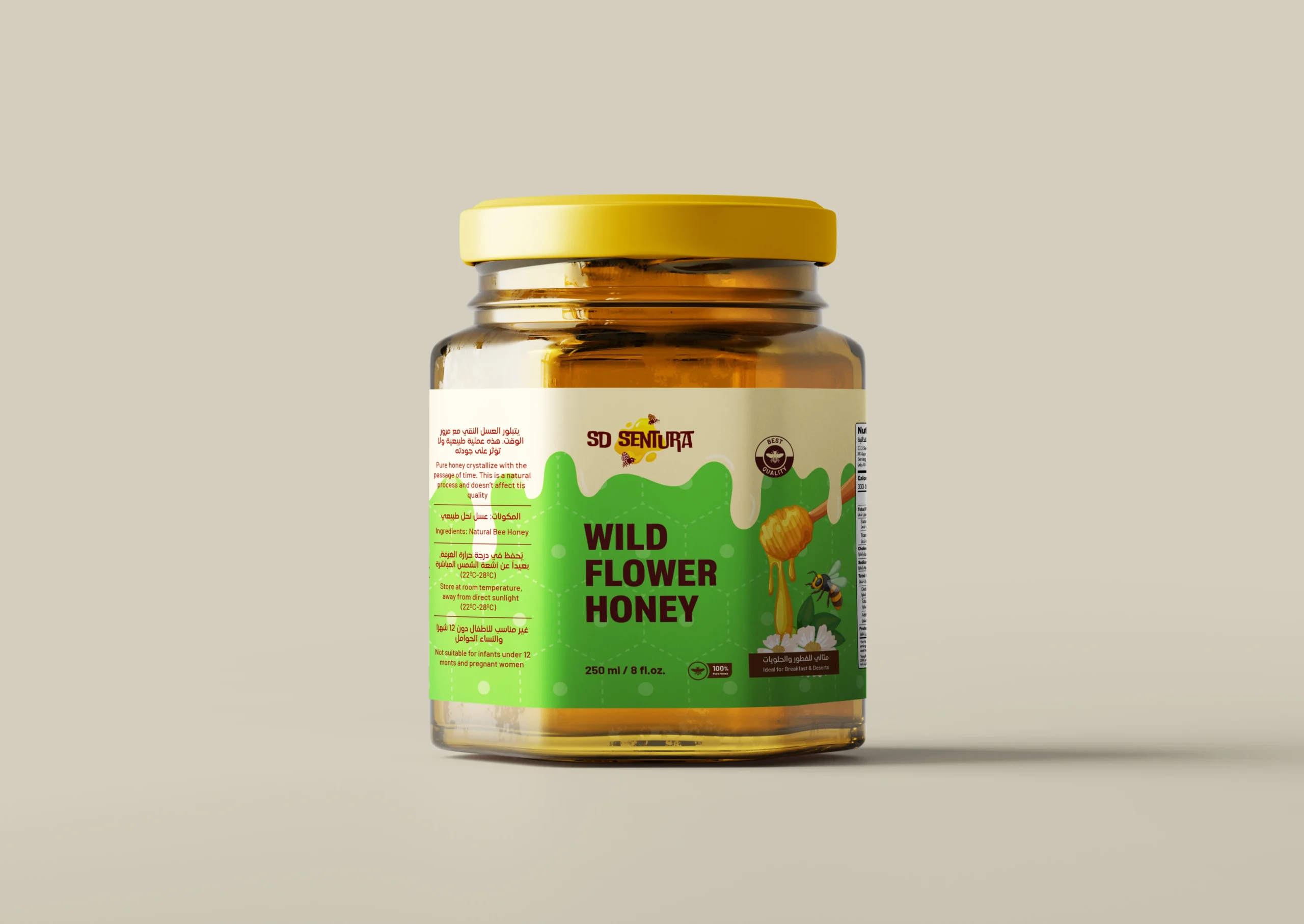 Wildflower Honey – 250g | 100% Natural & Raw