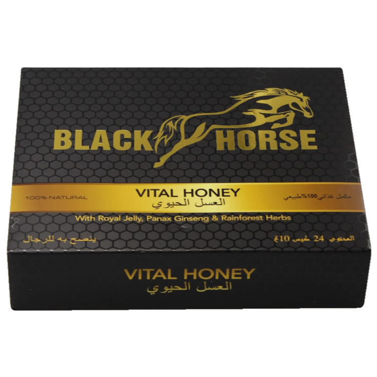 Black-Horse SenTura Gold Royal Honey – 24 Packs x 10 Grams - Image 7