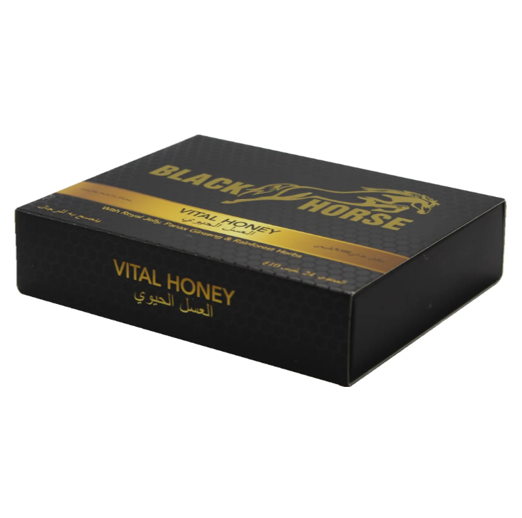 Black-Horse SenTura Gold Royal Honey – 24 Packs x 10 Grams - Image 3